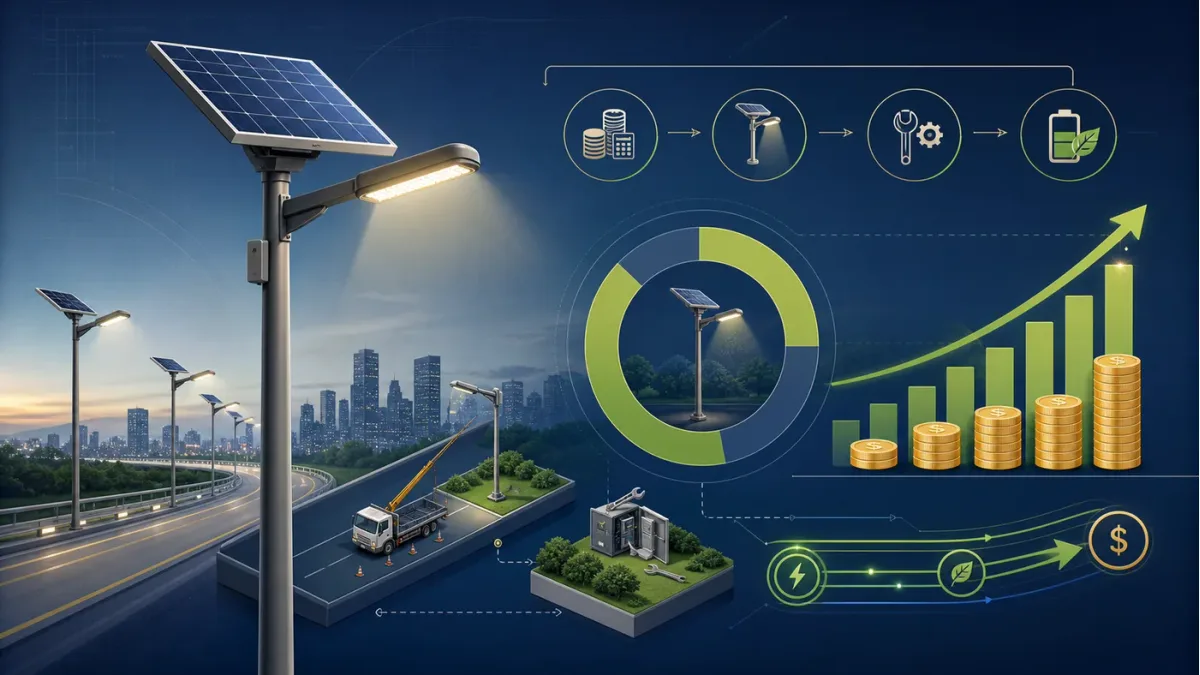 Solar Outdoor Lighting Cost Analysis 2026: Investment vs. Long-Term Savings