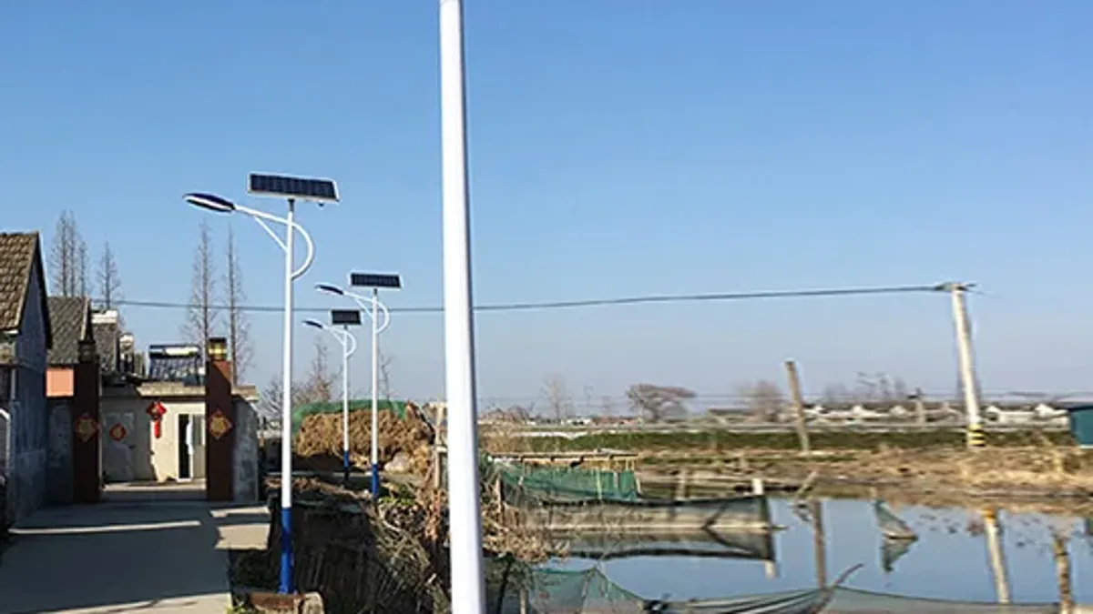 Solar Street Light Motion Sensor & Dimming Guide