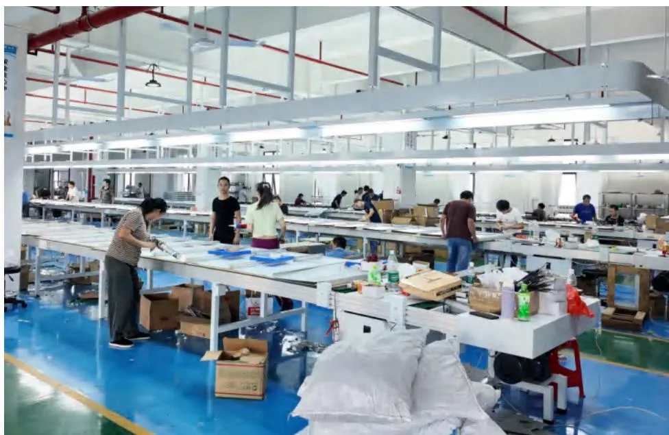 Factory production area