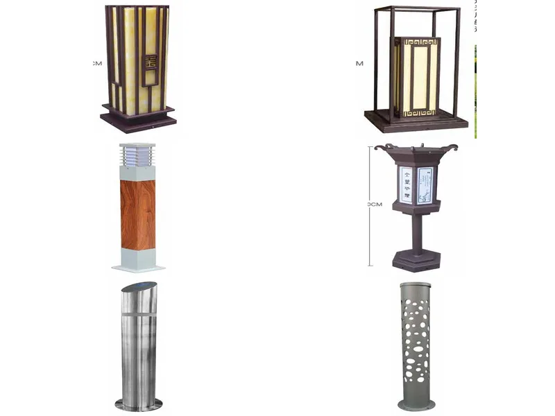 LED Lawn Light - LED outdoor landscape lighting series for architectural and garden use