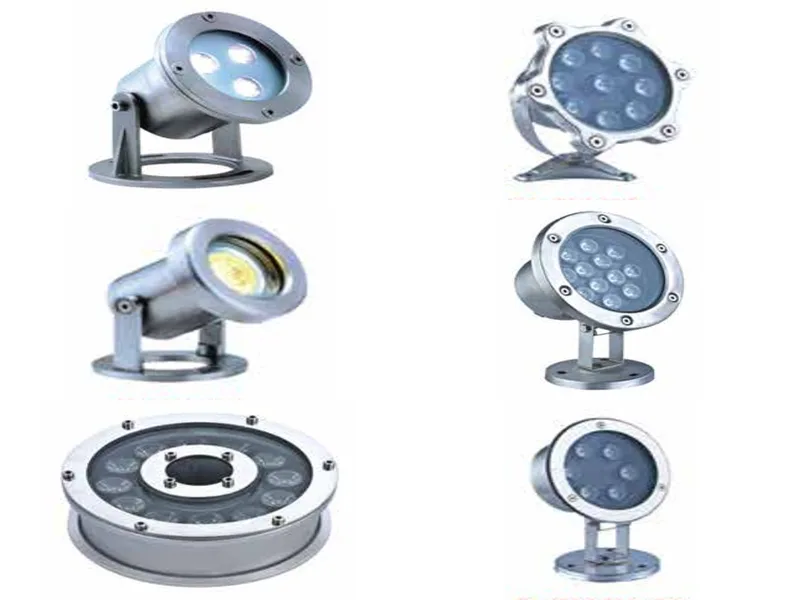 LED Underwater Light - LED outdoor landscape lighting series for architectural and garden use